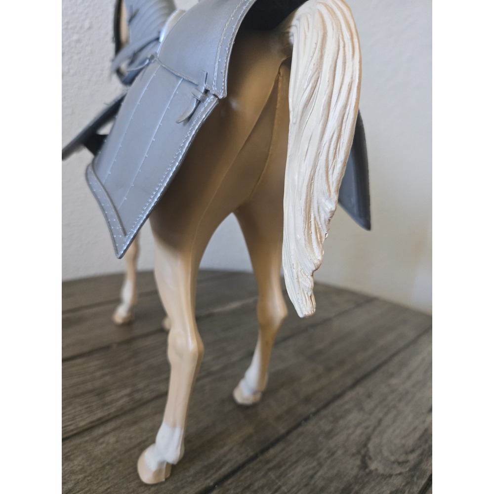 1968 Louis Marx Valor Armored Horse Noble Knight Series Vintage Rolling Toy - Picture 6 of 16
